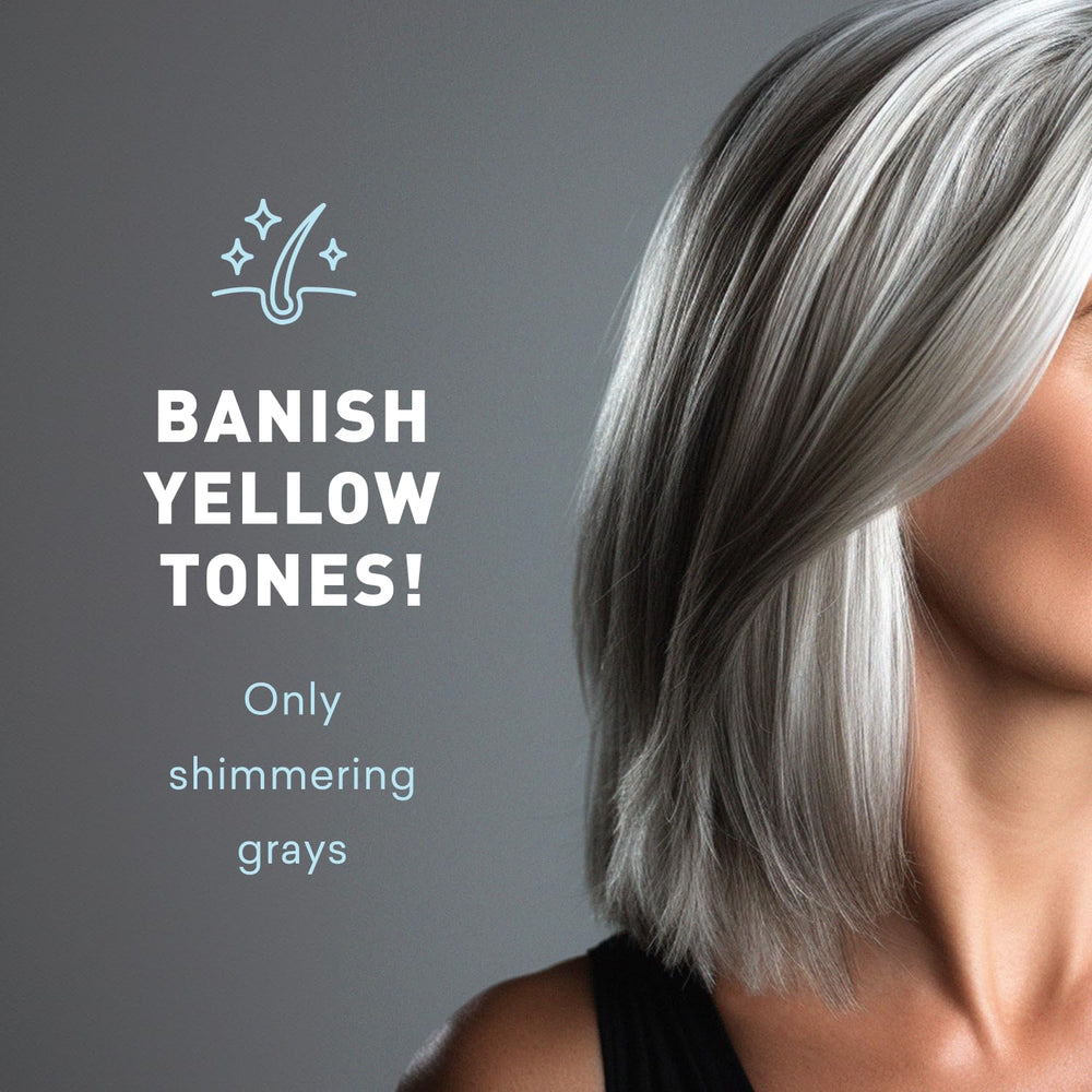 Formule sans sulfates du Shampoing Gris Just Nutritive respecte les cheveux
