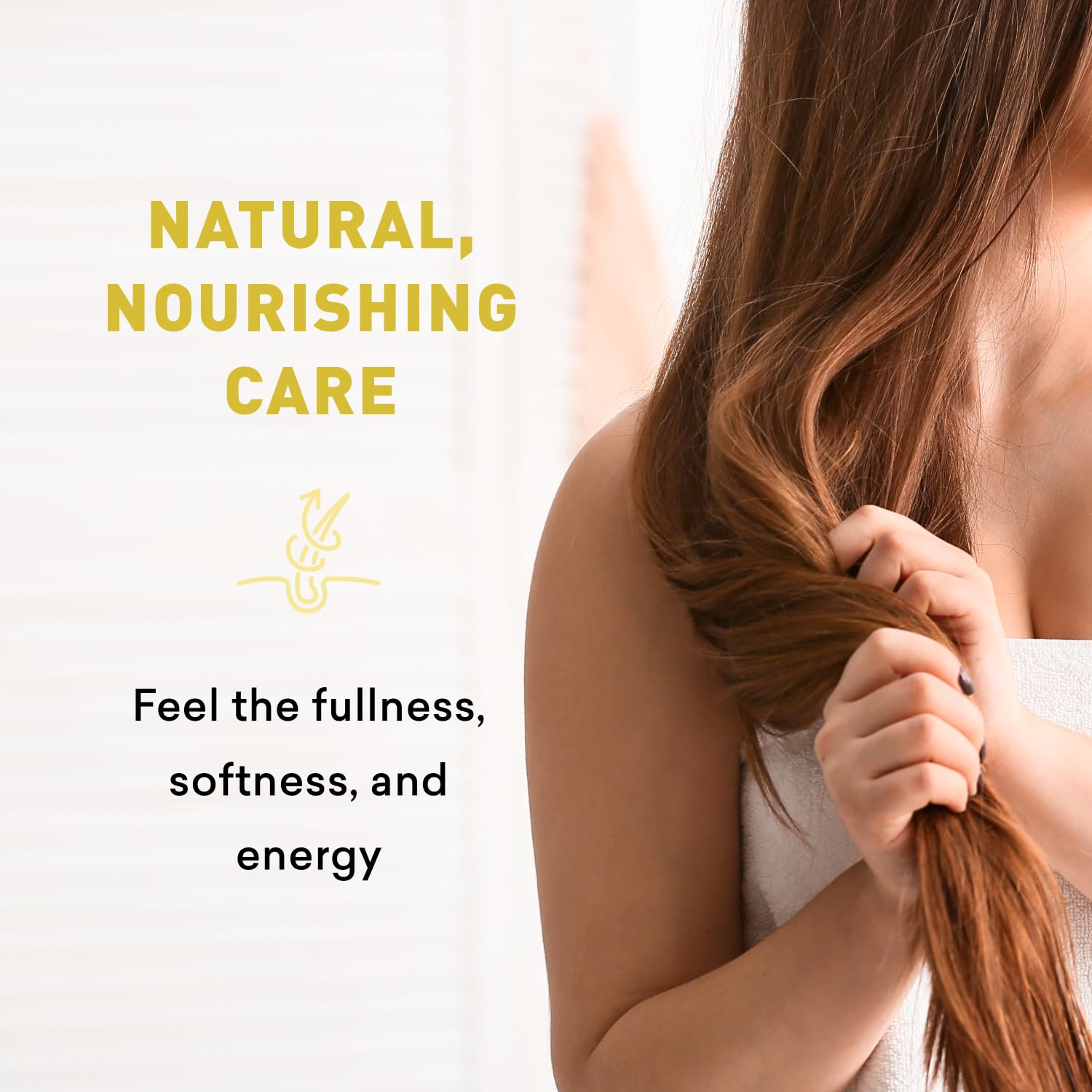 Just Nutritive Shampoing, ingrédients naturels, sans sulfates