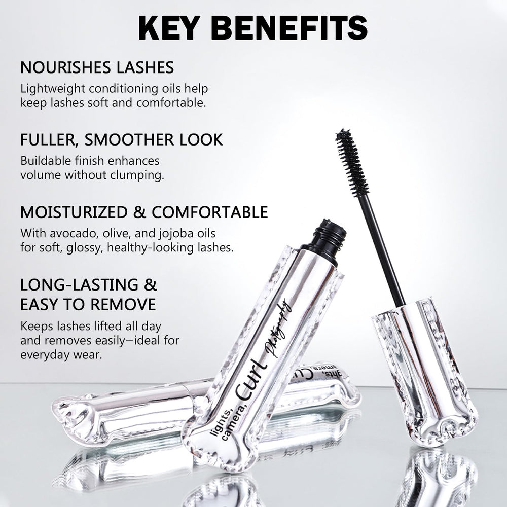 Jutqut Mascara: huiles d'olive et jojoba pour des cils plus flexibles.