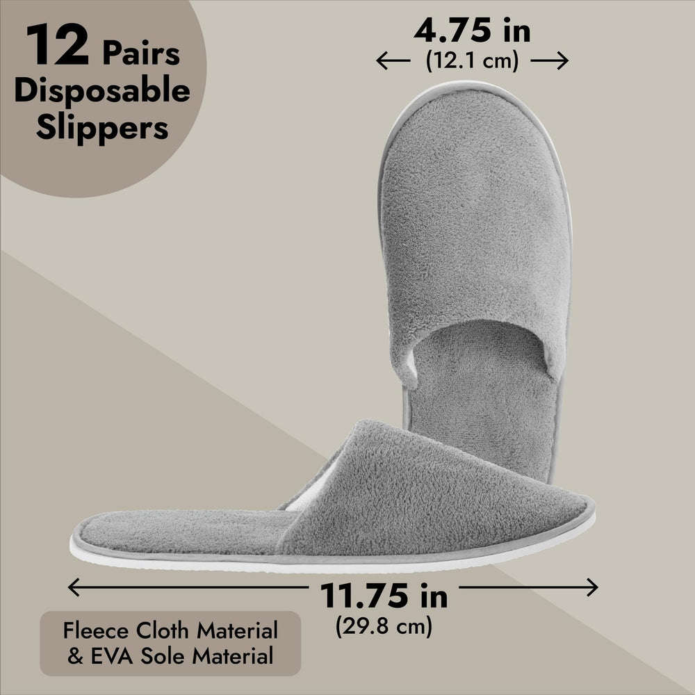 Chaussons Juvale taille universelle US 11 / Femme 12.