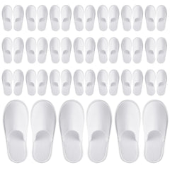 Juvale chaussons jetables pour invités, emballage individuel et hygiène lors du séjour