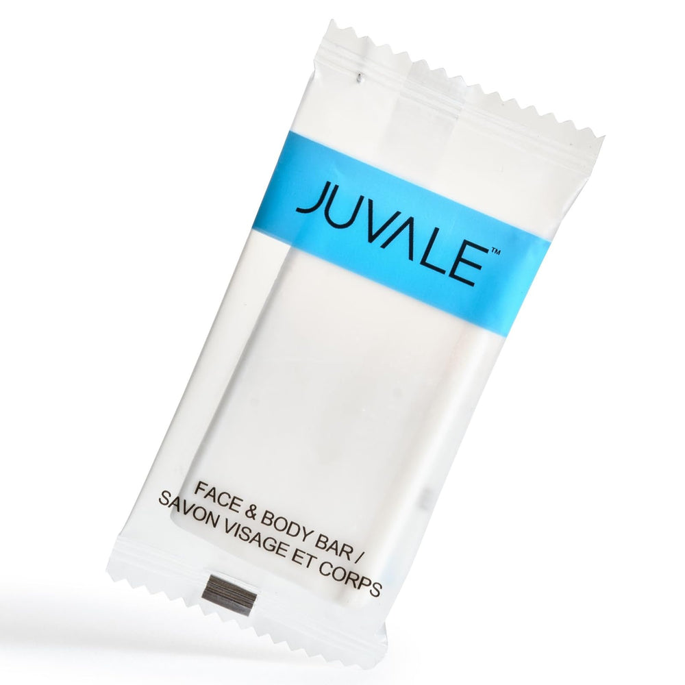 Savon Juvale doux pour peau sensible, usage corps et visage.