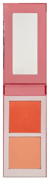 Juvia's Place Blushed Duo Blush Volume 6 two-tone shades blend for customizable flush.