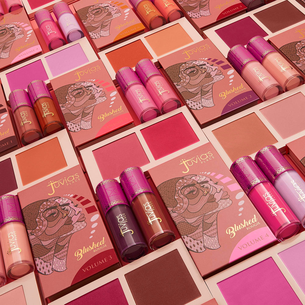 Application sans effort du Blushed Liquid Blush BlushLily pour un rendu frais et lumineux.