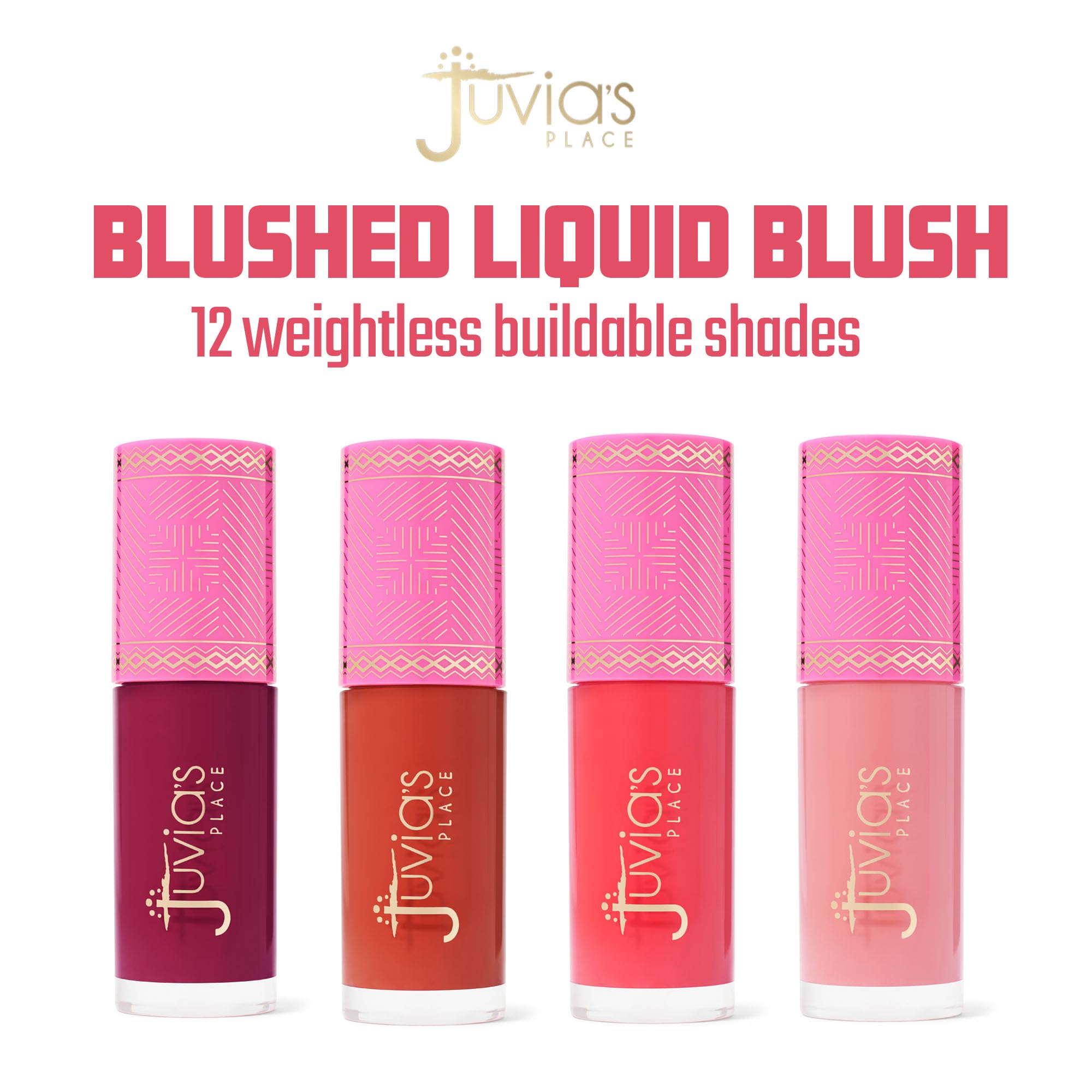 Texture crémeuse du Blushed Liquid Blush BlushLily facilitant le mélange pour un fini lisse.