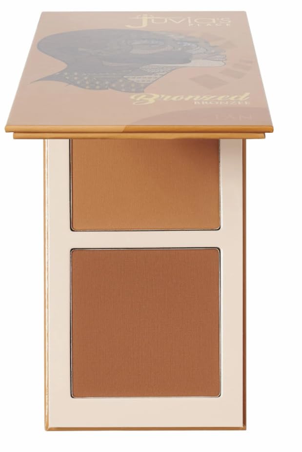 Juvia's Place Bronzed Duo Bronzer Tan – fini mat doux pour un bronze subtil et durable