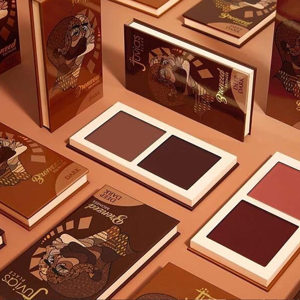 Juvia's Place Bronzed Duo harmonise les teintes pour un glow naturel