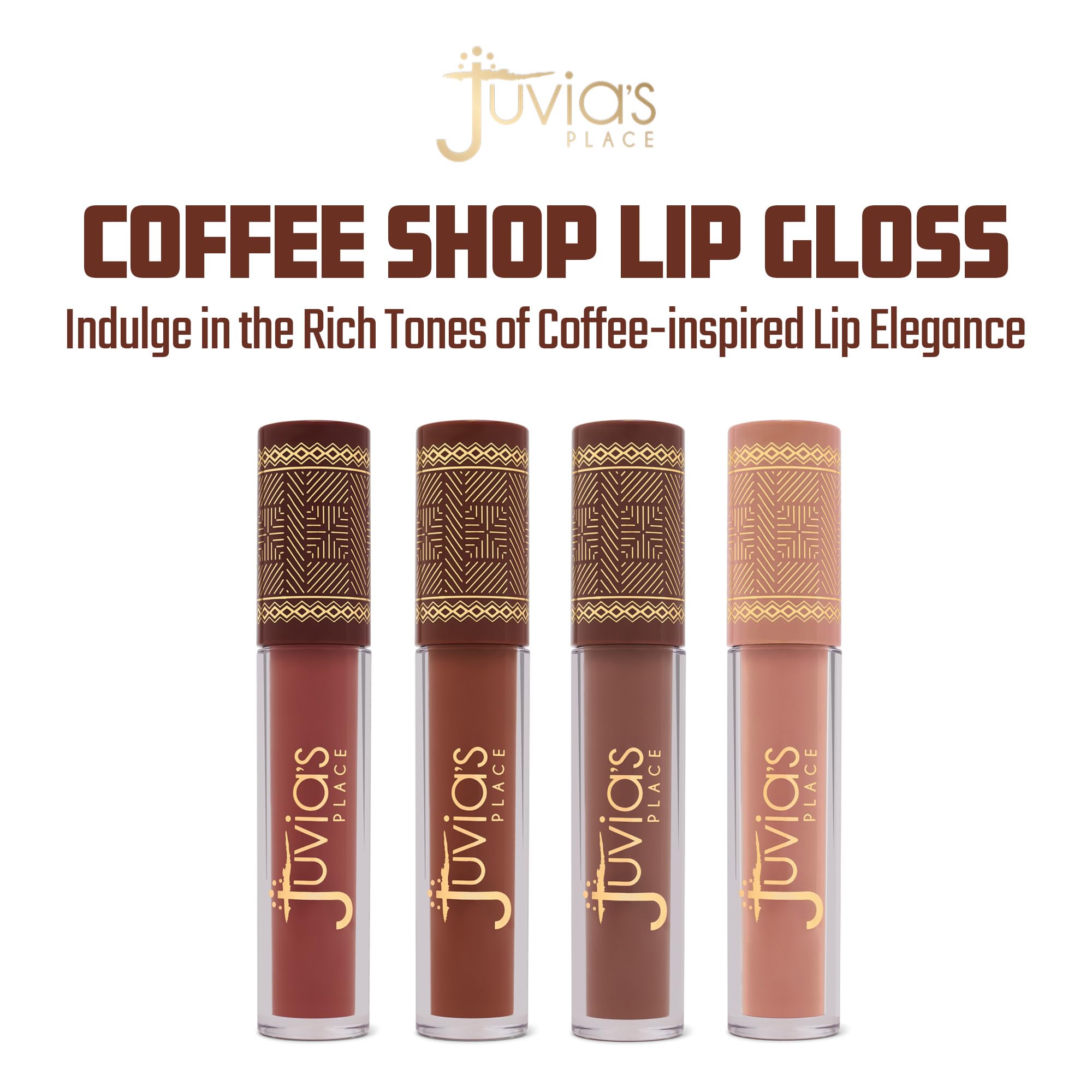 Gloss Chocolate Drip de Juvia's Place – brillance verre subtile et teinte naturelle.