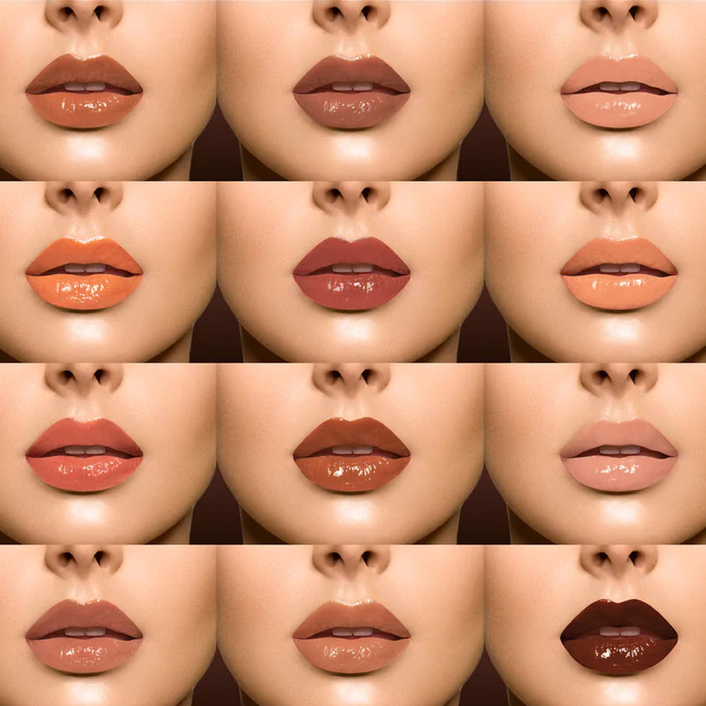 Juvia's Place Coffee Shop Lip Gloss Chocolate Drip – non collant et confortable à porter.