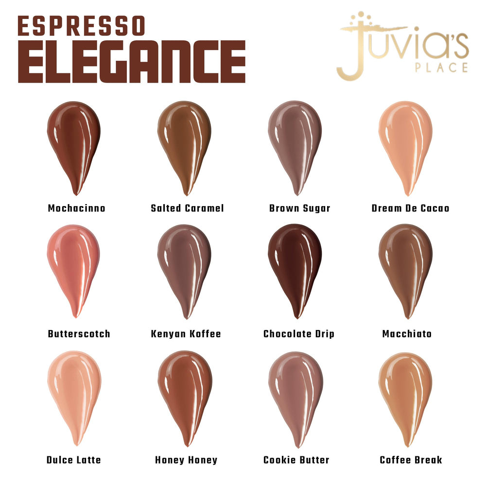 Juvia's Place Coffee Shop Lip Gloss Chocolate Drip – hydratation qui apaise les lèvres sèches.