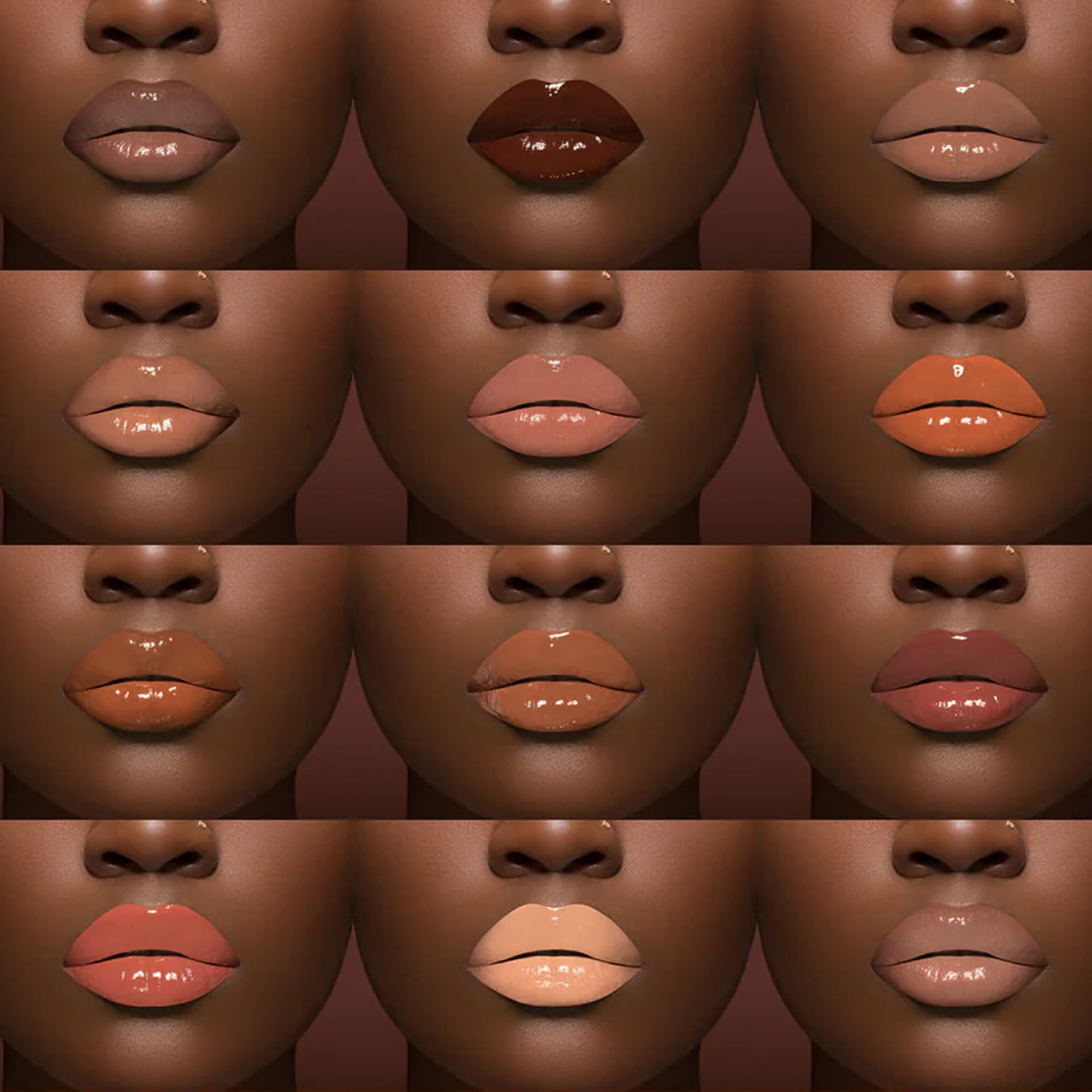 Juvia's Place Coffee Shop Lip Gloss Chocolate Drip – teinte naturelle et look léger.