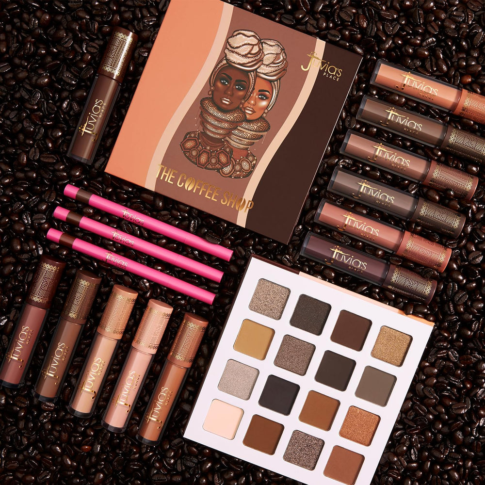 Juvia's Place Coffee Shop Luxe Crayon contour des lèvres – usage rapide sans taille-crayon
