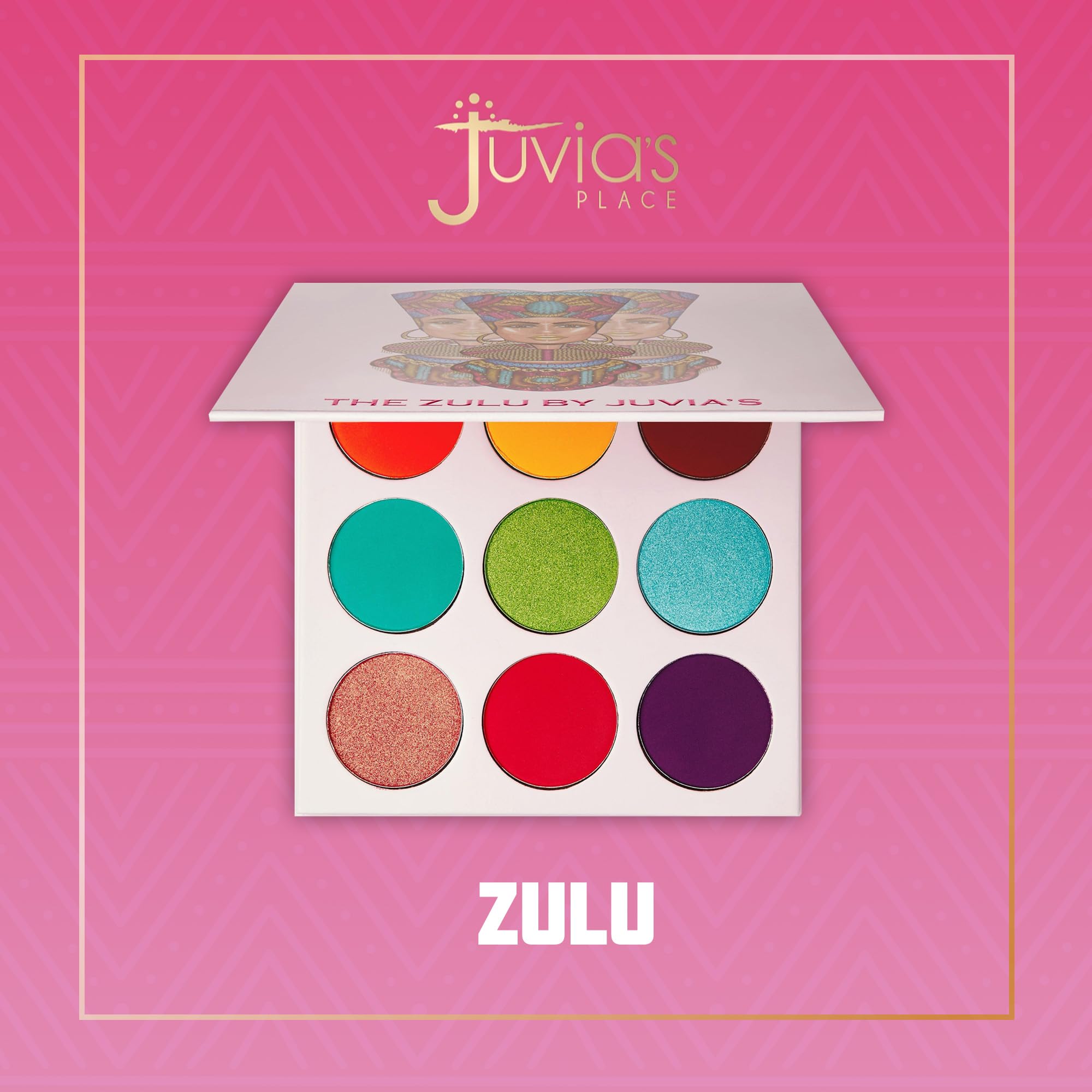 Juvia's Place The Zulu fini métallique et glitter pour des accents spectaculaires