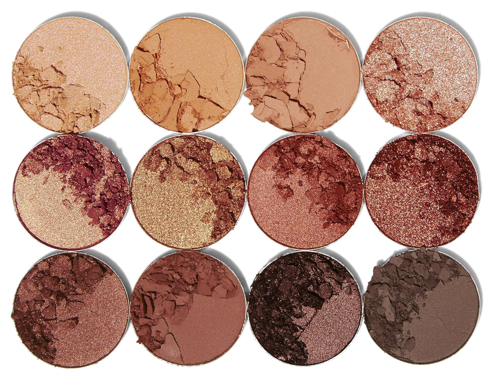 Juvia's Place The Nubian brun caramel: tons chauds pour contour des yeux.