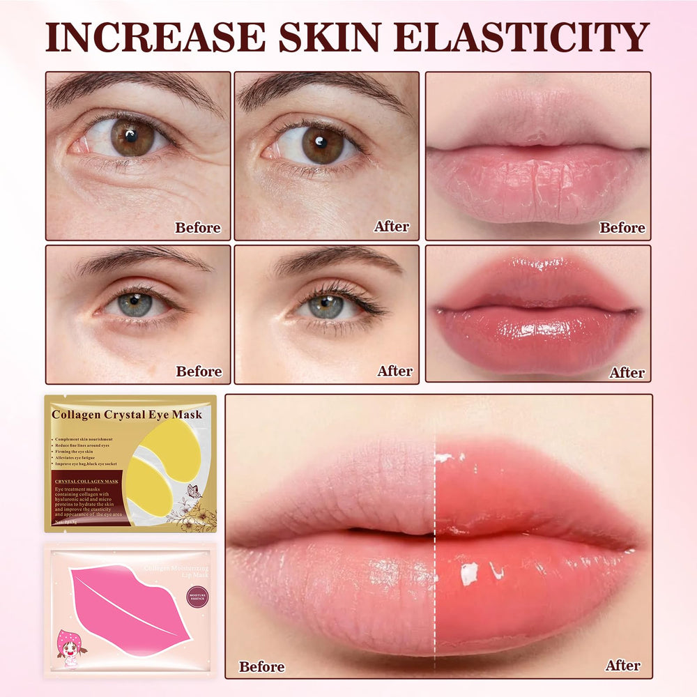 JUYANGYAN masque levres hydratant forme ovale pour levres douces.