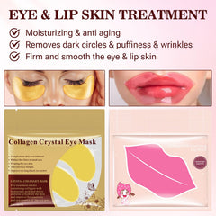 JUYANGYAN masque yeux collagene hyaluronique atténue fatigue et cernes.