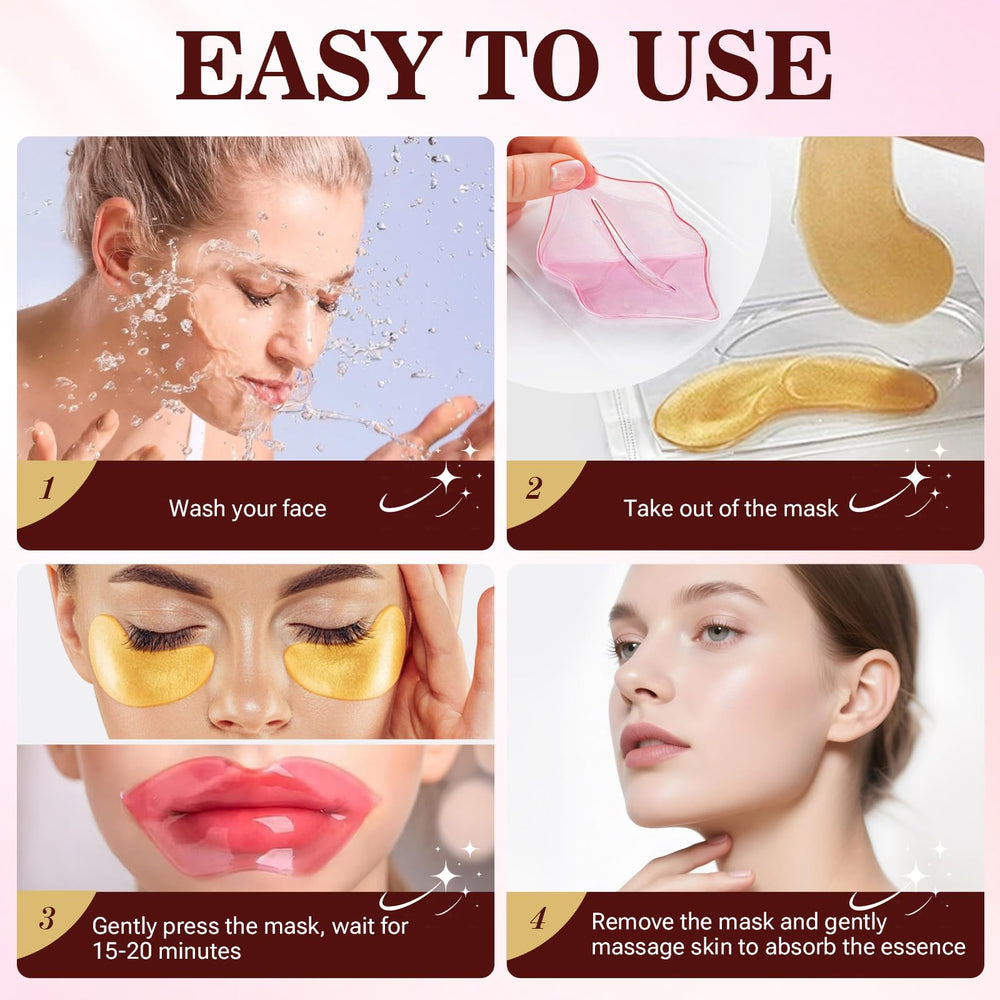 JUYANGYAN masques lèvres individuels hydratent rapidement les lèvres.