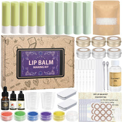 JUYRLE kit-baume-levres-coco : kit prêt à créer un baume hydratant maison.