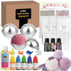 JUYRLE kit bombes bain 30 pièces pour des expériences spa à domicile