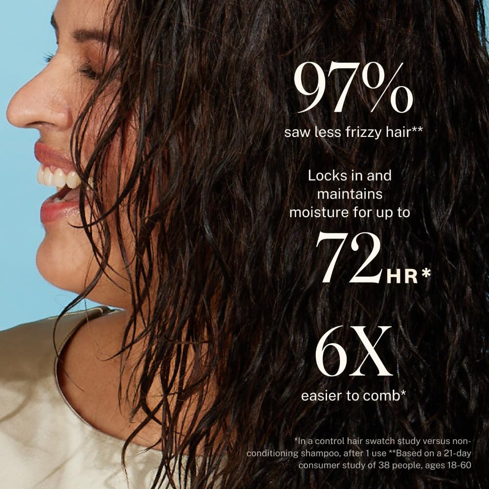 JVN Application sur cheveux mouillés: démêlage facilité et hydratation rapide.