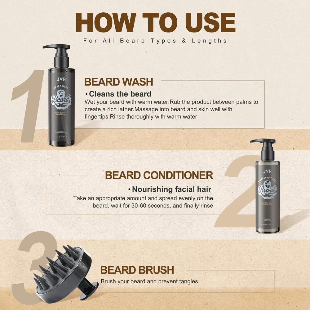 JVR Huile-aloe-vera-barbe: hydratation efficace pour les peaux sensibles.