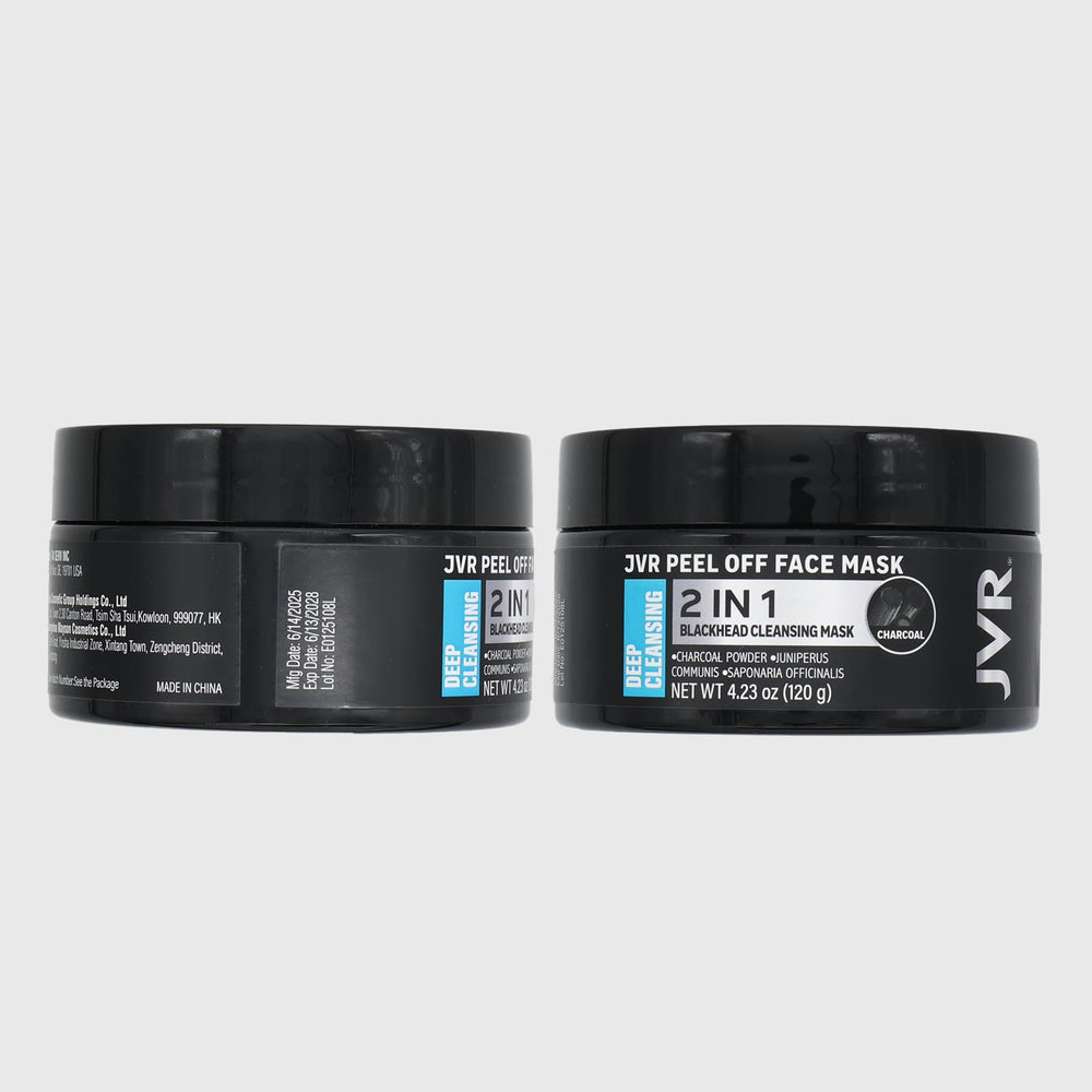 JVR masque convient aux peaux grasses et mixtes pour une routine hebdomadaire.