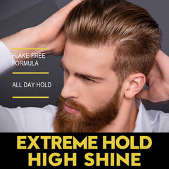 JVR Pomade Homme - brillance élevée : finition élégante sans aspect gras.