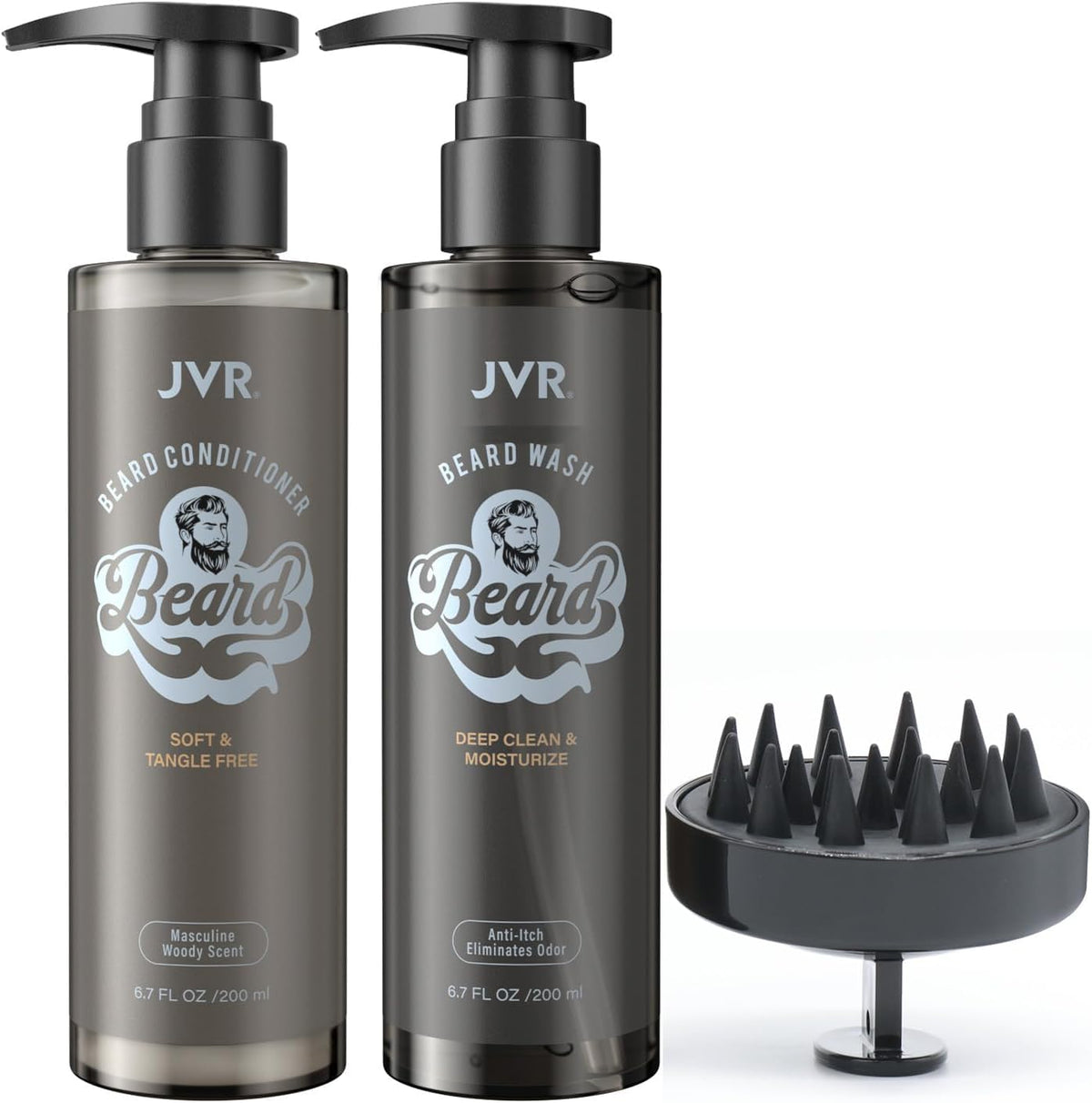 JVR Shampoing-barbe: nettoyage en profondeur et fraîcheur durable.