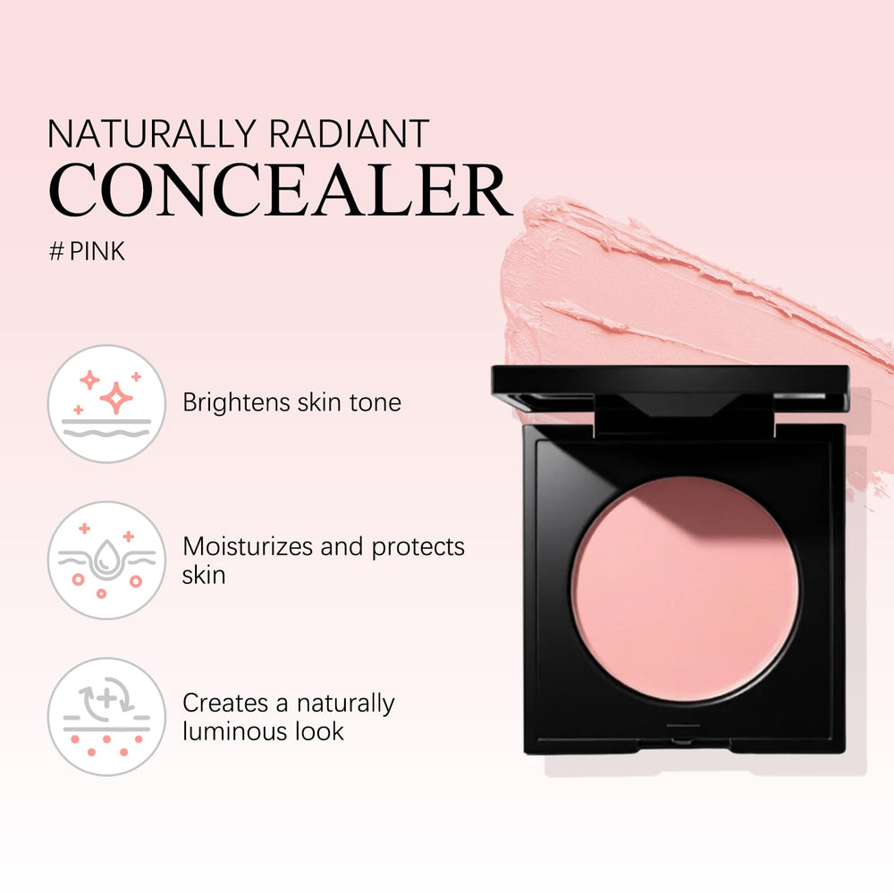 JVXZTO Correcteur rose correction pour cernes bleus et bruns