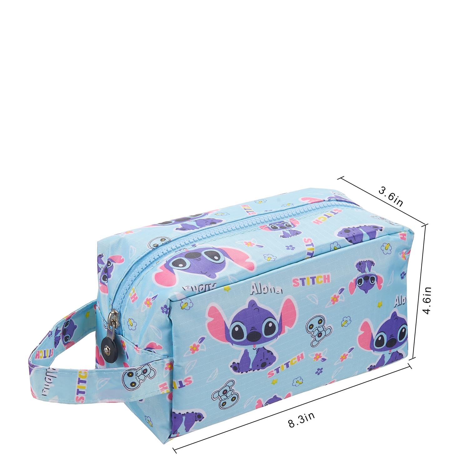 Organisation en voyage JWDWYX Stich Cartoon avec compartiments pratiques.
