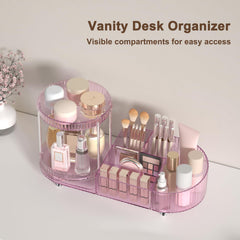 Jywantful design rose violet transparent facilite la visibilité des essentiels