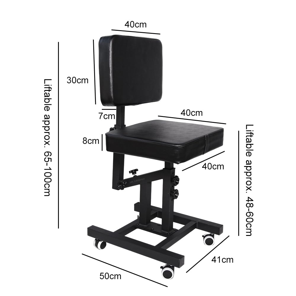 Chaise JZsmpmu avec accoudoirs reglables pour un confort personnalisé