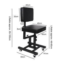 Chaise JZsmpmu avec accoudoirs reglables pour un confort personnalisé