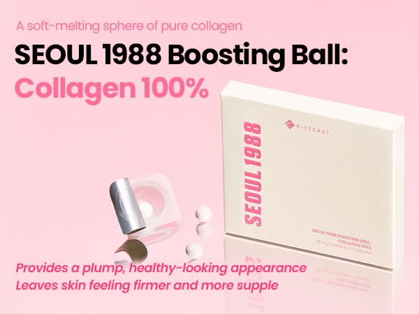 Boule K-SECRET Seoul 1988 visuellement prête à fondre rapidement dans le sérum