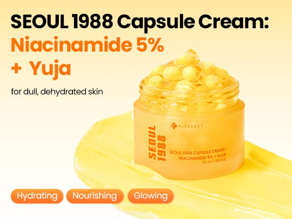 K-SECRET SEOUL 1988 – capsules vitamine C visibles pour éclat potentiel