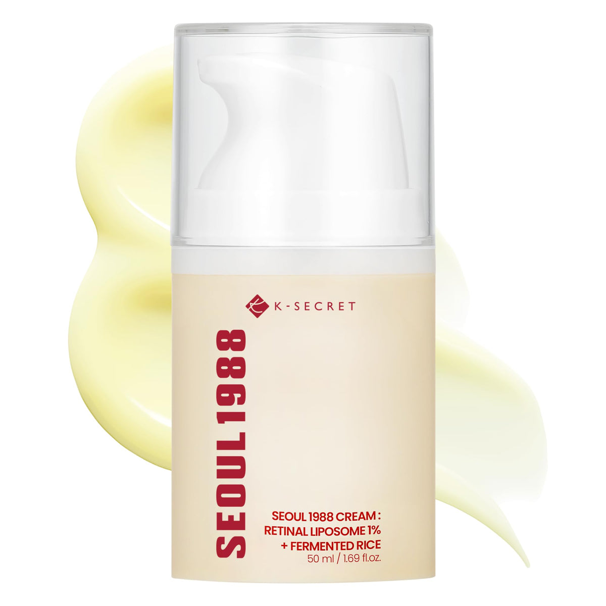 K-SECRET SEOUL 1988 Crème rétinale liposome – bouteille élégante prête à hydrater et lisser