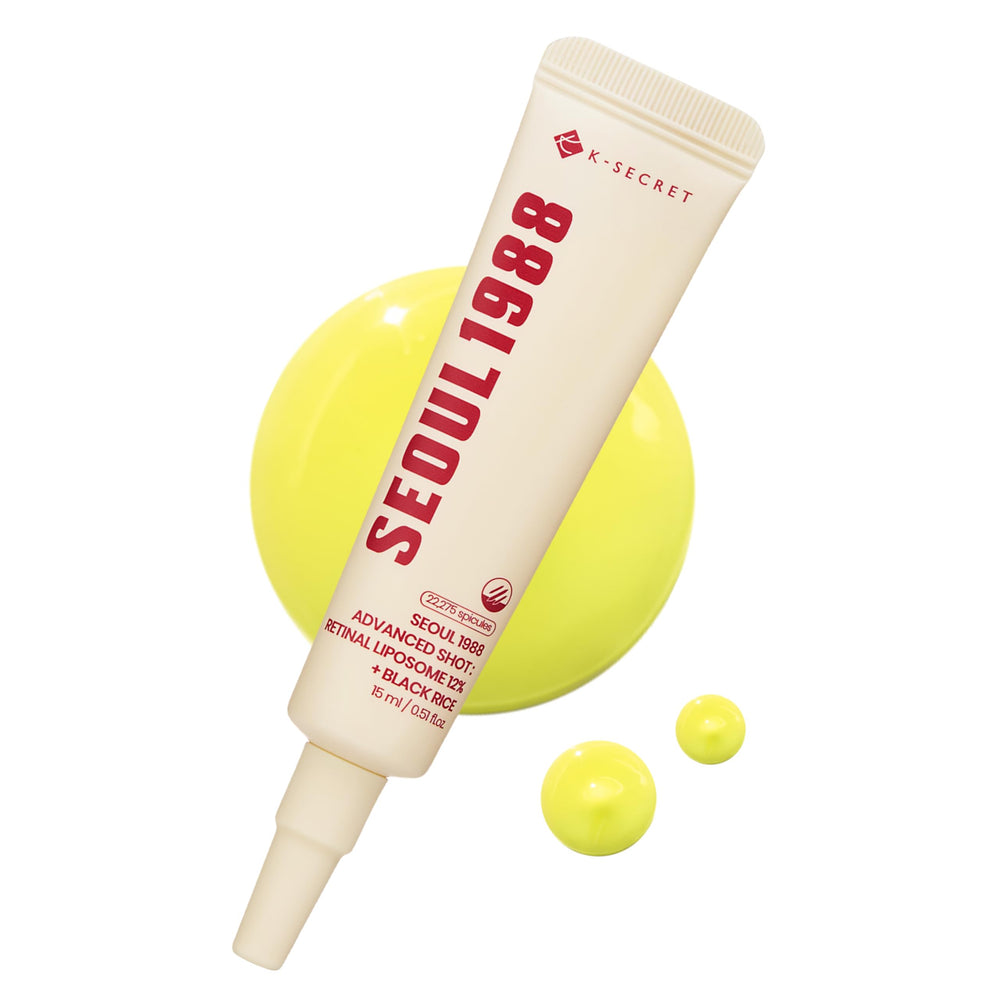 K-SECRET SEOUL 1988 Retinal Advanced Shot bottle close-up for easy daily use.