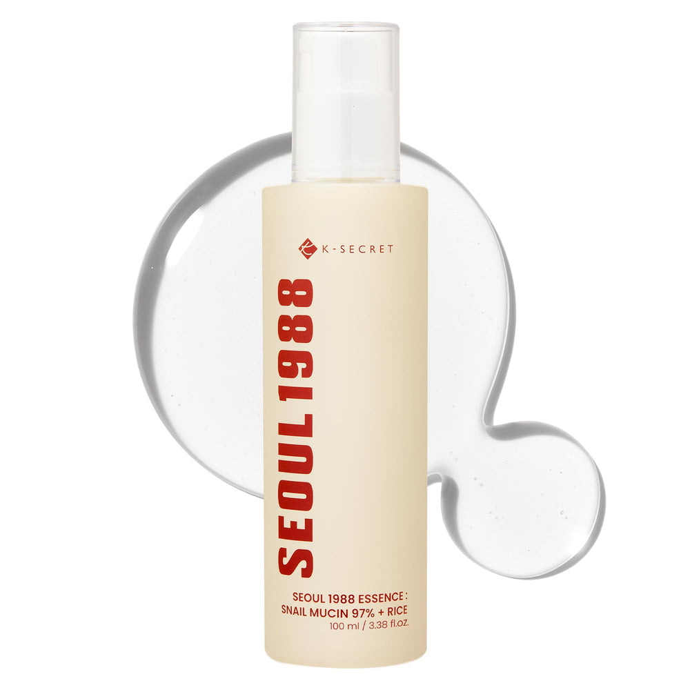K-SECRET mucine d'escargot 97% dans la bouteille, hydratation rapide et non grasse.