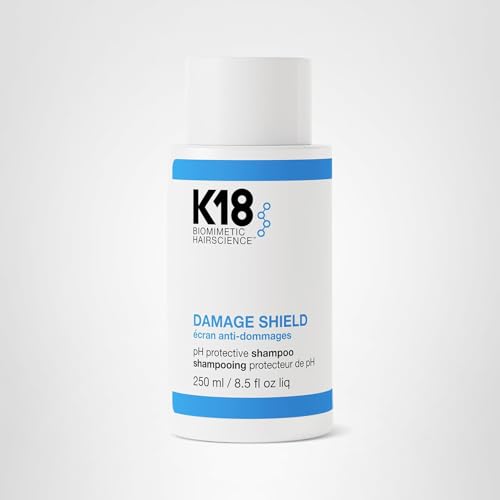 K18 Damage Shield: K18PEPTIDE soutient la force des cheveux et limite la perte protéique.