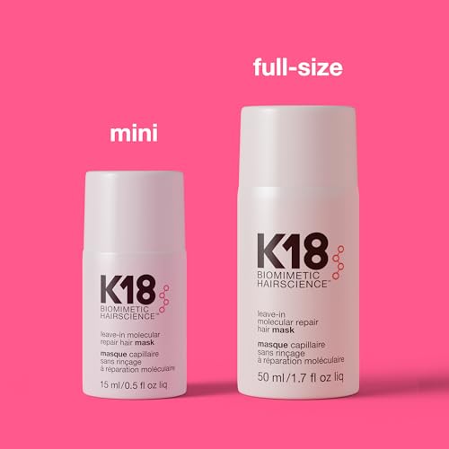 K18 masque: parfum subtil et soin qui laisse les cheveux rafraîchis.