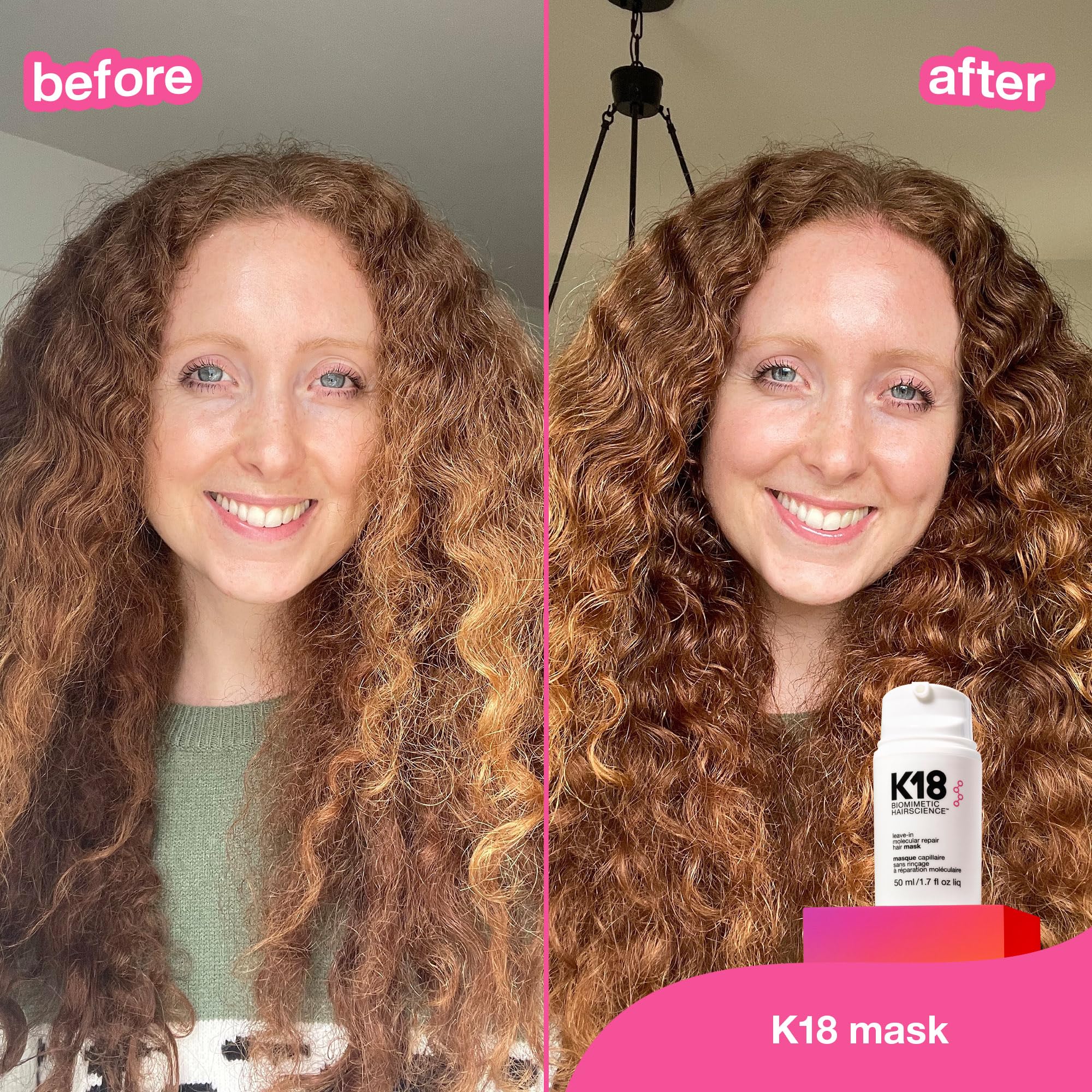 K18 Tous types de cheveux – convient à toutes les textures et longueurs.