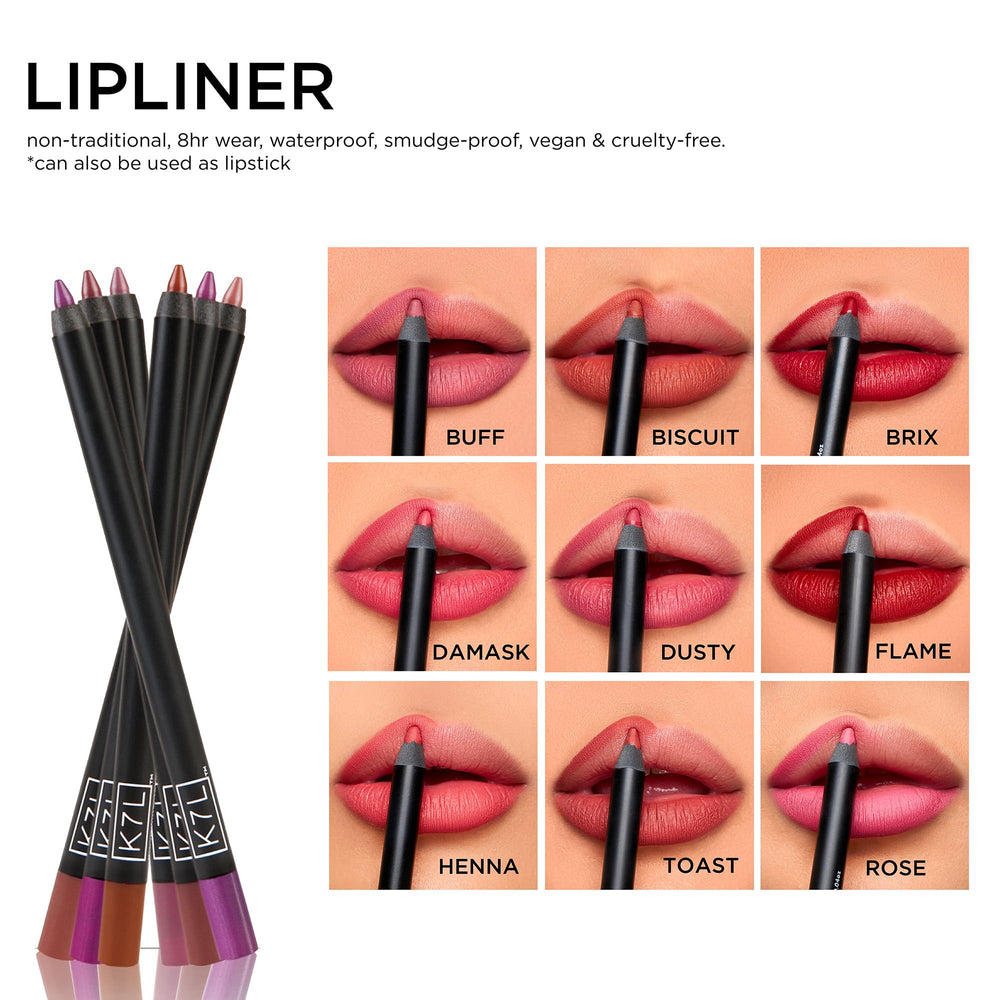 K7L Crayon à lèvres rose – précision nette des contours
