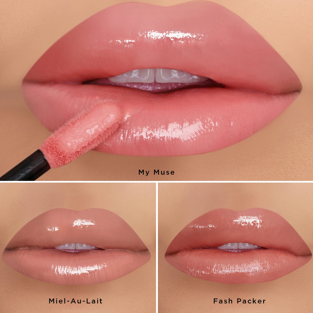 K7L brillant à lèvres rose pâle – formule nourrissante et hydratante.