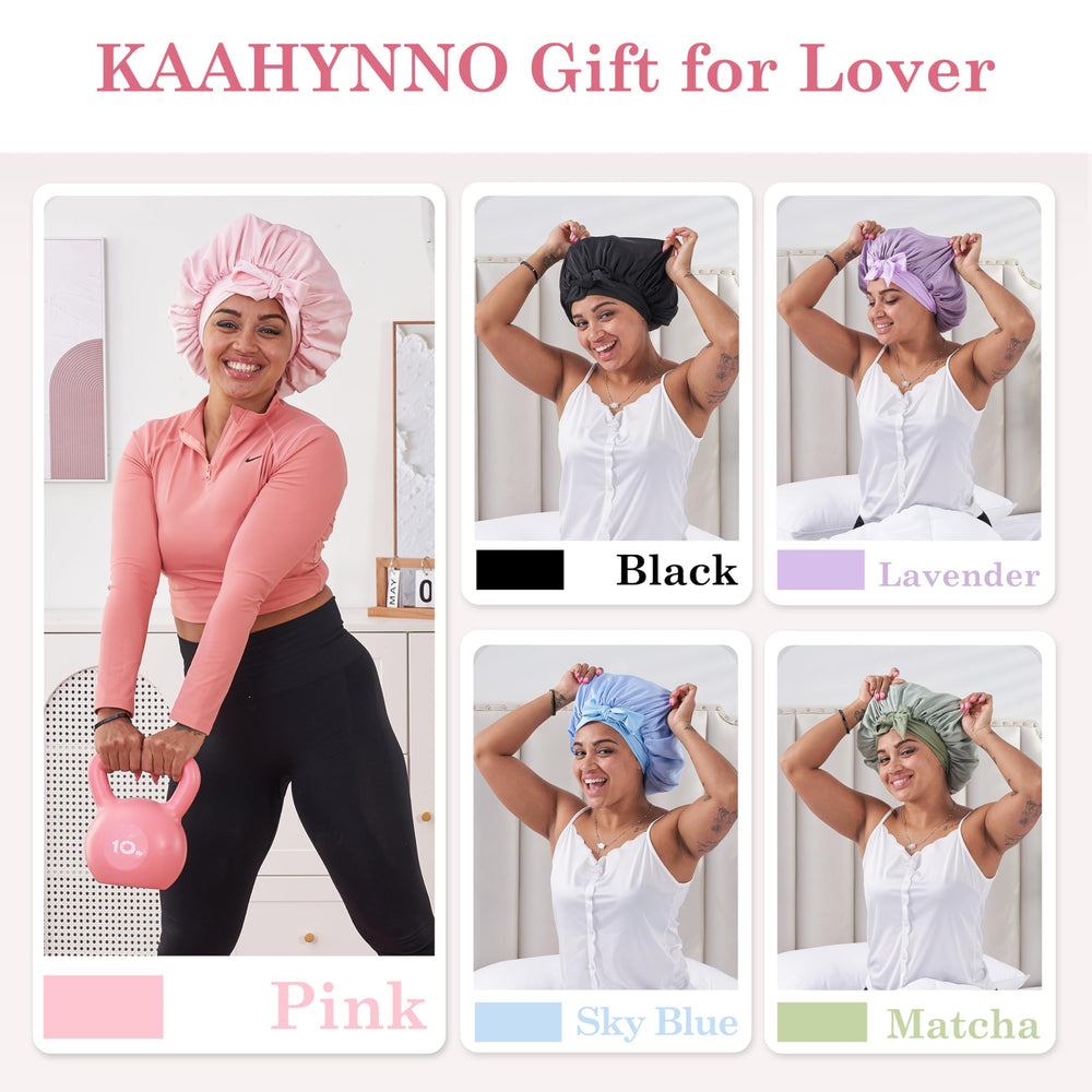 Bonnet KAAHYNNO, cadeau parfait pour tous les âges et types de cheveux.