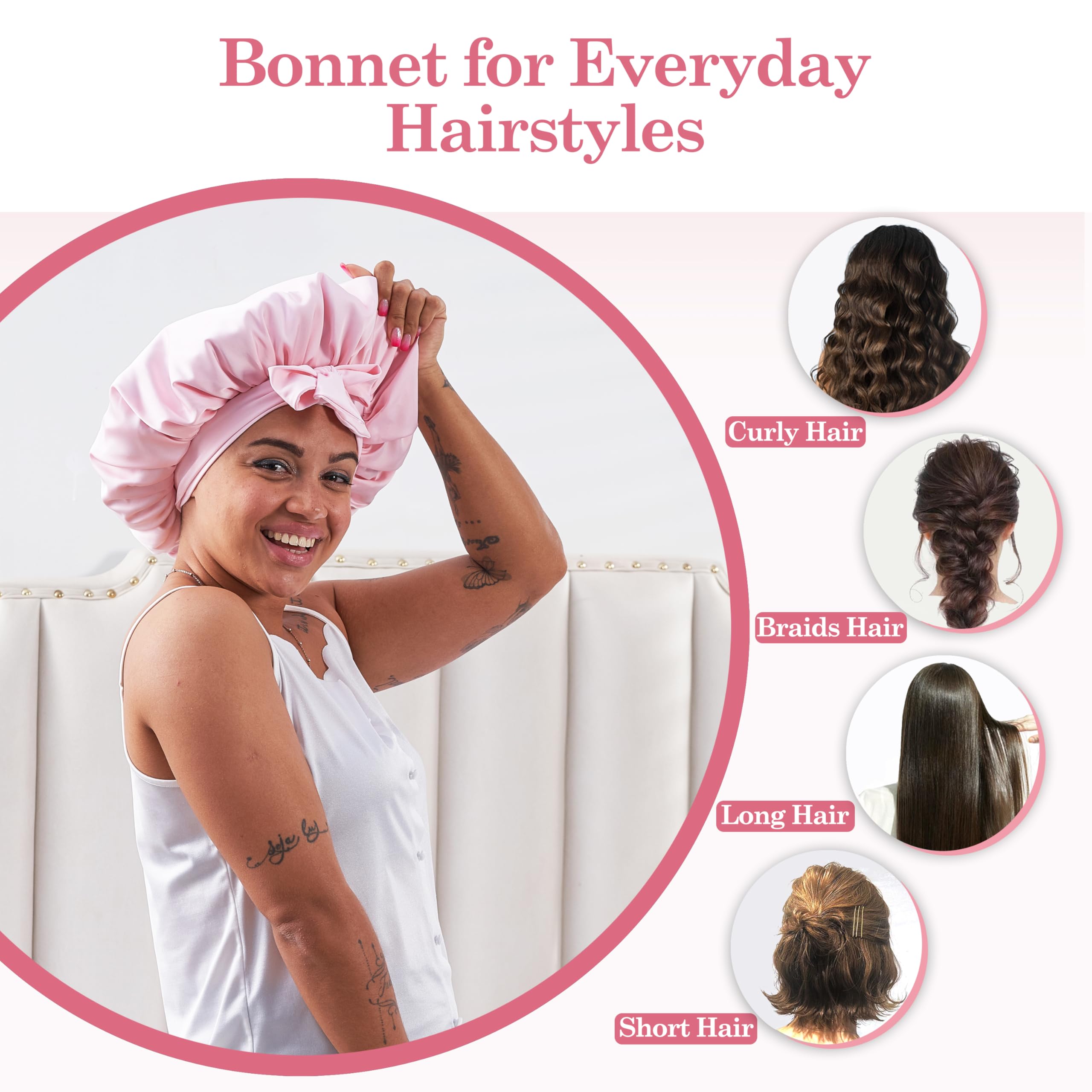 Bonnet double-face réversible KAAHYNNO pour varier les styles.