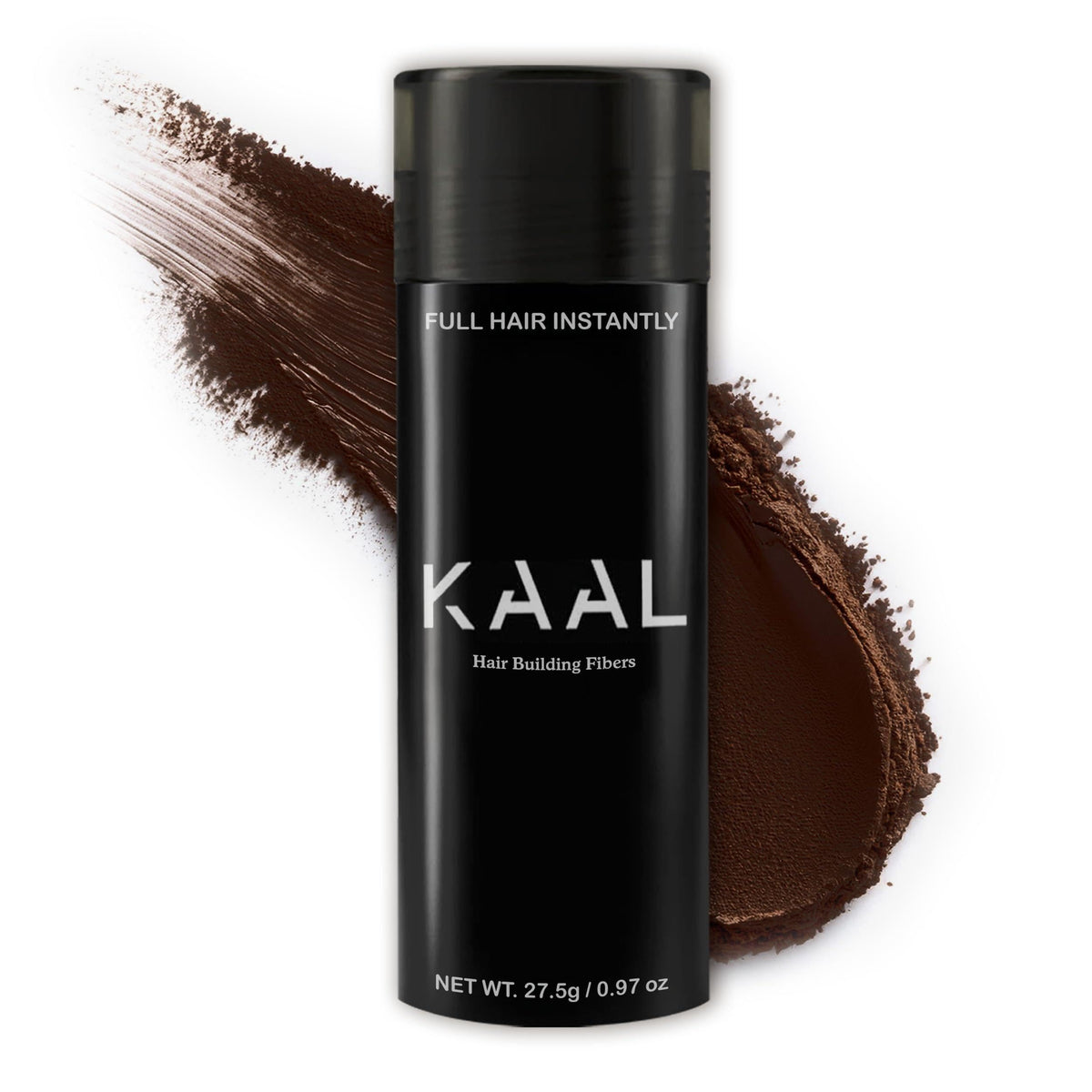 KAAL fibres capillaires, bouteille rechargeable pour une utilisation durable.