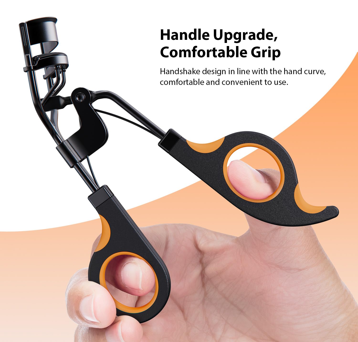 Kaasage curleur cils compact et portable, idéal pour sac à main.