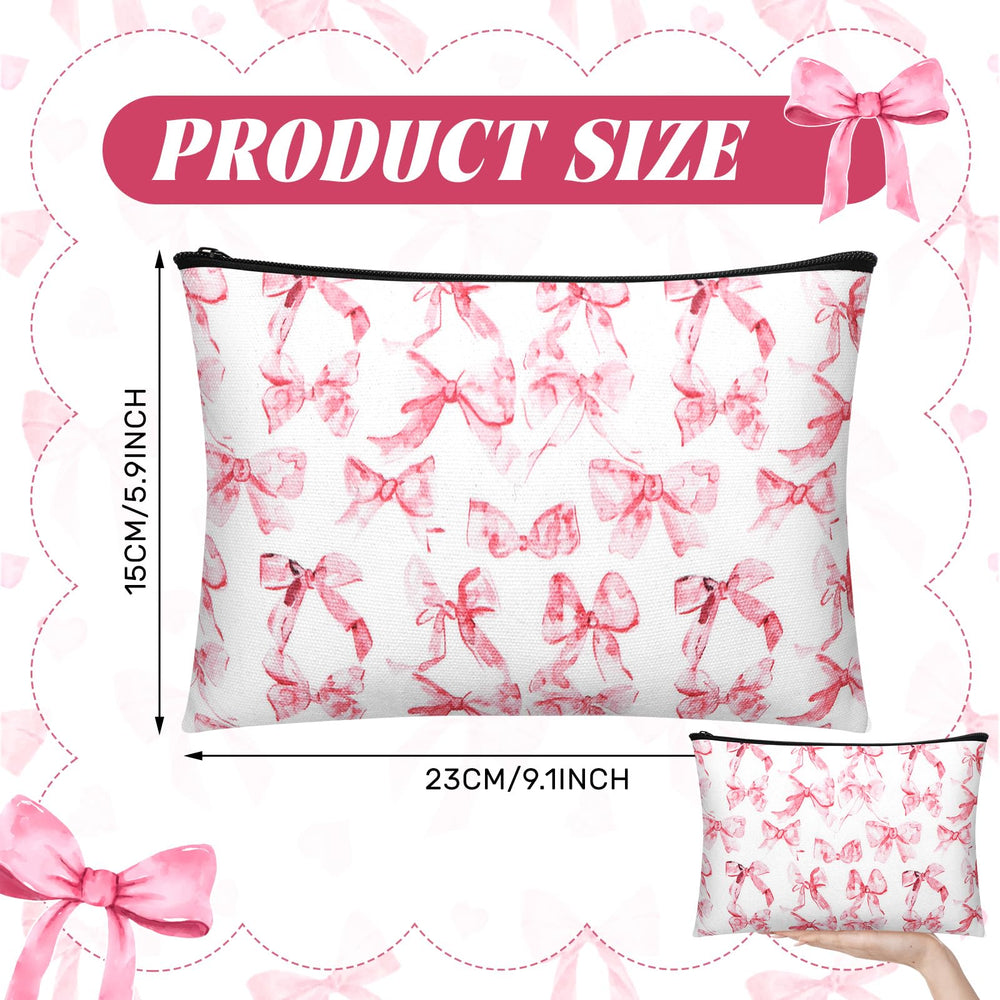 Trousse maquillage spacieuse Kacctyen rose, rangement facile pour essentiels beauté.