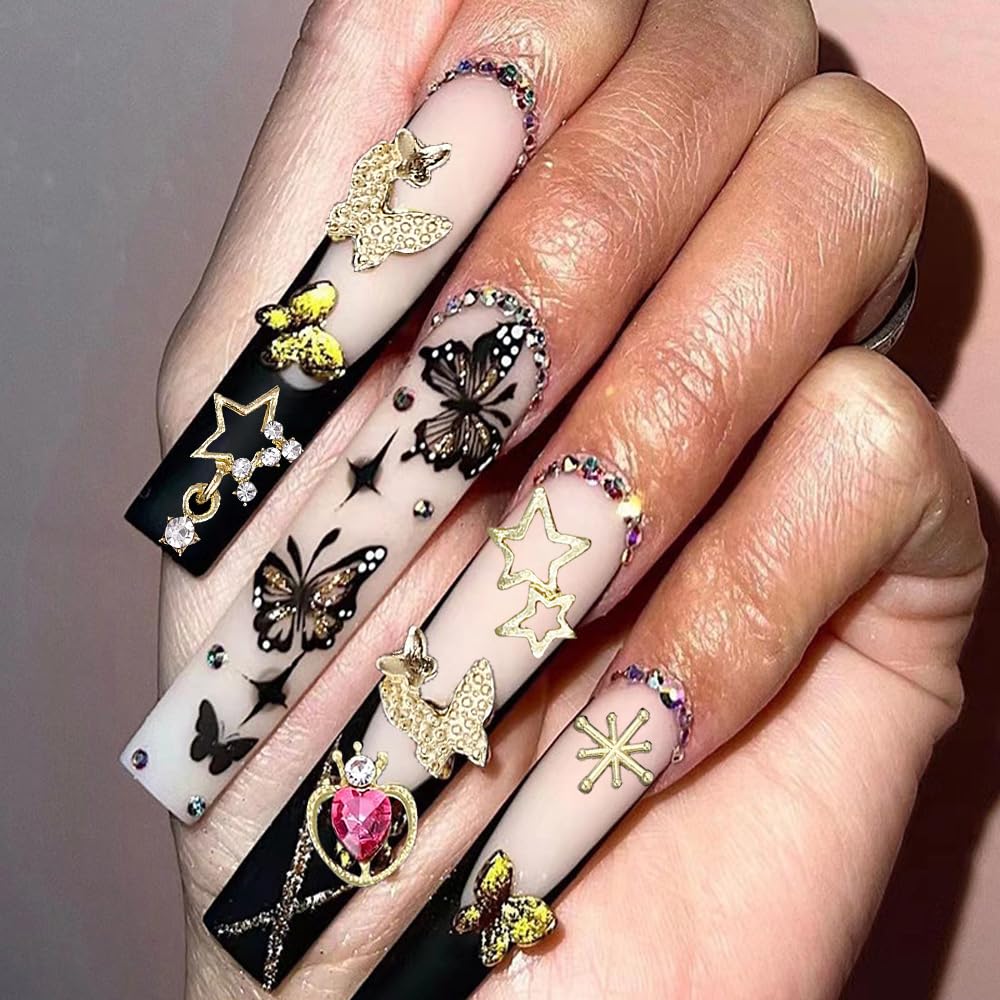 Charme KACHIMOO croix chic pour ongles tendance