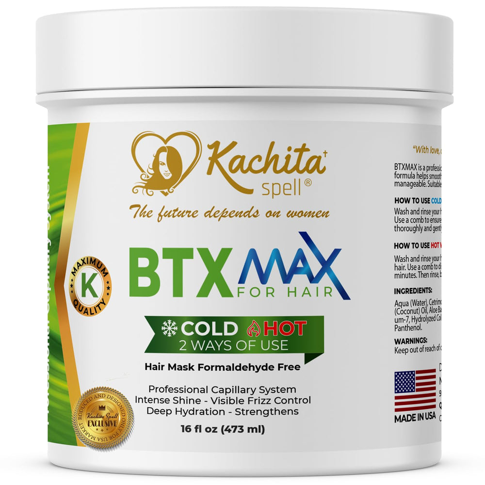 Kachita Spell BTX MAX – masque nourrissant en pot, restauration de l'hydratation des cheveux.